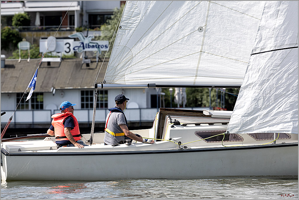100 Jahre Rheinwoche 2022 - 1. Wettfahrt Porz - Hitdorf, 03.06.2022,